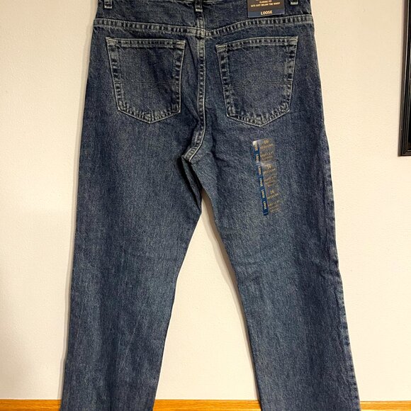 NWT Bailey's PT. Loose Fit Jeans Kids Size 16 Regular Adjustable waist - Picture 4 of 11